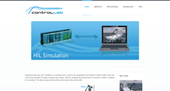 Desktop Screenshot of hil-simulation.com